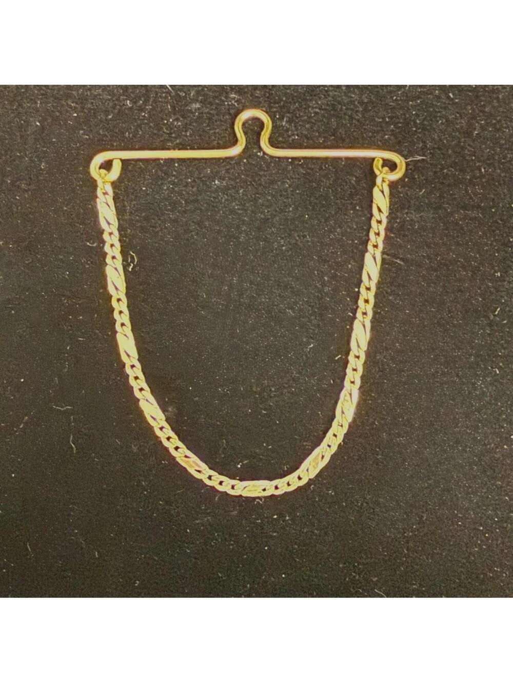 Vintage 1970s men’s tie chain
